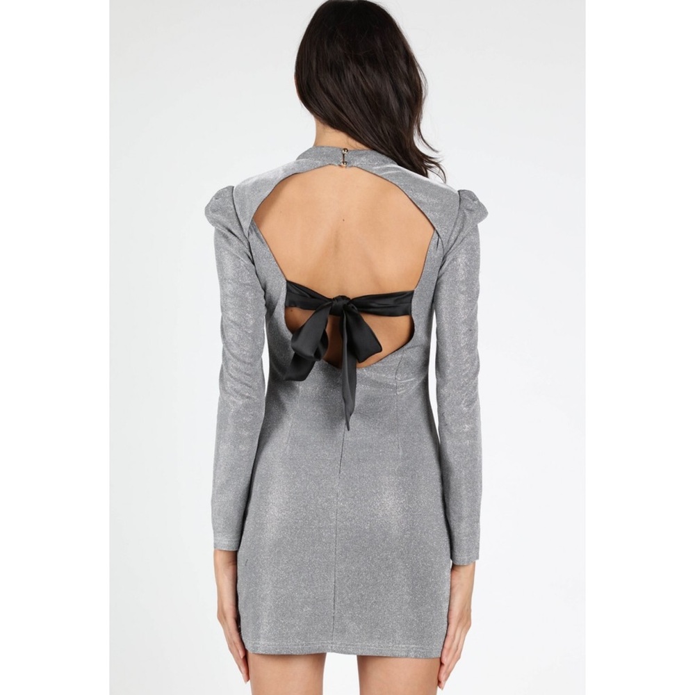 Silver keyhole Dress - Picture 6 of 6
